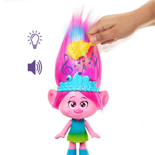 Picture of Trolls Hair Pops Surprise Interactive Poppy Plush
